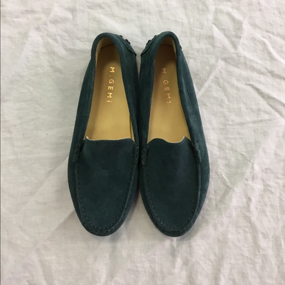 forest green loafers